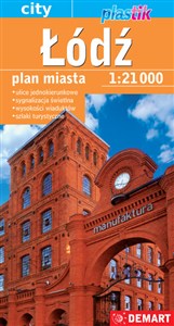 Bild von Łódź plan miasta 1:21 000