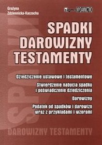 Obrazek Spadki darowizny testamenty