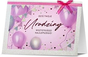 Obrazek Karnet Urodziny