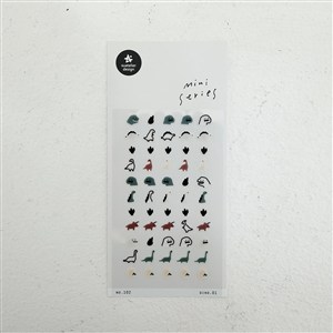 Obrazek Naklejki mini Dinozaury