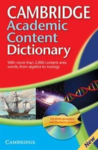 Obrazek Cambridge Academic Content Dictionary Reference Book + CD