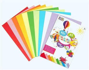 Obrazek Blok kolorowych kartek A5/40K