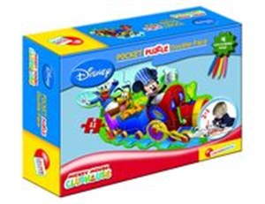 Bild von Puzzle dwustronne kieszonkowe Mickey Mouse