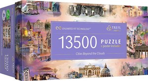 Bild von Puzzle 13500 UFT Cities Beyond the Clouds 81030