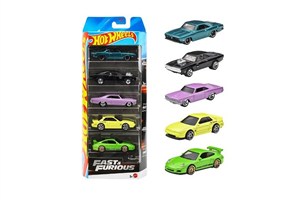 Bild von Hot Wheels Fast & Furious Szybcy i wściekli 5szt