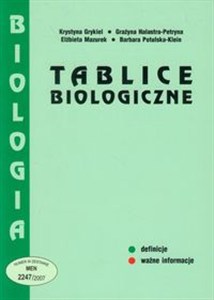 Obrazek Tablice biologiczne