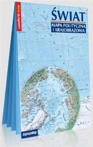 Bild von Świat Mapa polityczna i krajobrazowa laminowana mapa XXL 1:31 000 000
