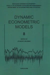 Obrazek Dynamic econometric models 8