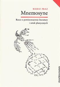 Bild von Mnemosyne Rzecz o powinowactwie literatury i sztuk plastycznych