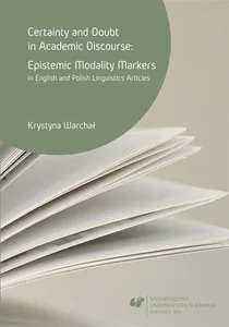 Obrazek Certainty and doubt in academic discourse