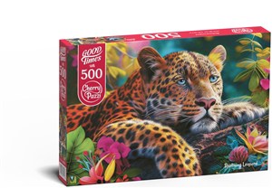 Bild von Puzzle 500 CherryPazzi Reclining Leopard 20166