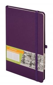 Obrazek Romantyzm A5 Notes kratka fiolet