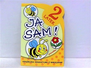 Obrazek Ja sam Pszczółka 2-latek Książeczka edukacyjna z naklejkami