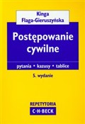 Postępowan... - Kinga Flaga-Gieruszyńska - Ksiegarnia w niemczech