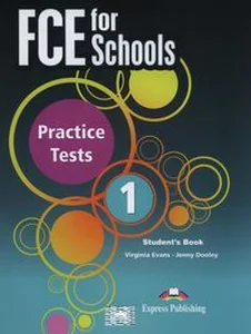 Obrazek FCE for Schools Practice Tests 1 Student's Book