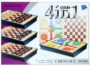 Obrazek Gra magnetyczne szachy 4w1