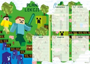 Obrazek Plan lekcji - Gra (5szt)