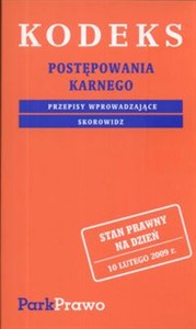 Obrazek Kodeks postępowania karnego