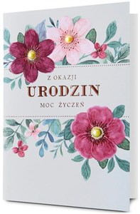 Obrazek Karnet Urodziny