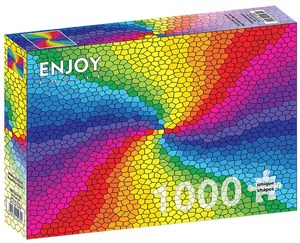 Bild von Puzzle 1000 Kolorowy witraż