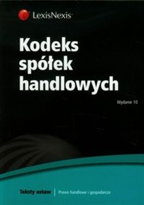 Obrazek Kodeks spółek handlowych
