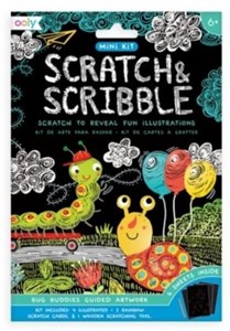 Obrazek Zdrapywanki Mini Scratch & Scribble Owady