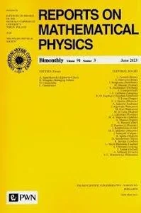 Bild von Reports on Mathematical Physics 91/3