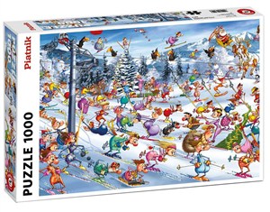 Bild von Puzzle Piatnik Ruyer, Święta na Stoku 1000