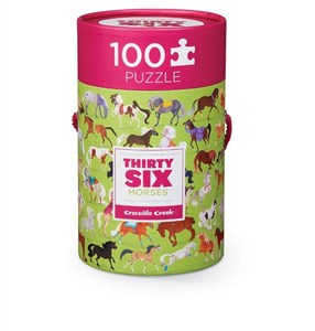 Obrazek Puzzle 100el konie