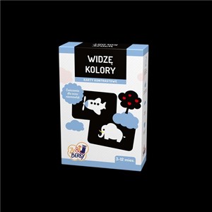 Obrazek Widzę kolory Karty kontrastowe