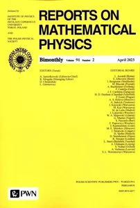 Bild von Reports on Mathematical Physics 91/2