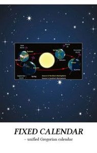 Bild von Fixed Calendar unified Gregorian calendar