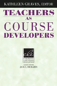 Obrazek Teachers as Course Developers