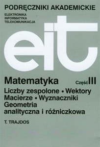 Bild von Matematyka część 3 Podręczniki akademickie
