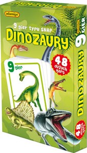 Bild von Dinozaury karty snap 9 gier rodzinnych