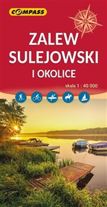 Obrazek Zalew Sulejowski i okolice mapa turystyczna 1:40 000