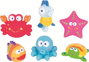 Obrazek Gumowe zwierzątka potworki mix