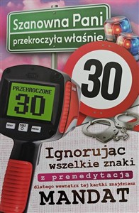 Obrazek Karnet Urodziny 30