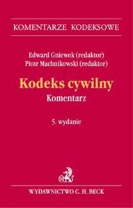 Obrazek Kodeks cywilny Komentarz