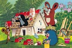 Obrazek Puzzle Maxi Krecik Budowa domu 24