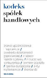 Obrazek Kodeks spółek handlowych