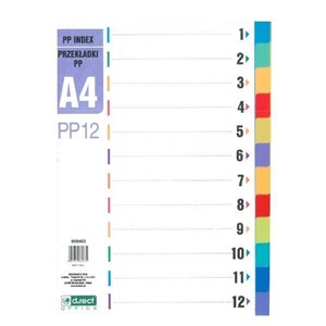 Obrazek Przekładki PP 1-12 PP12 D.RECT