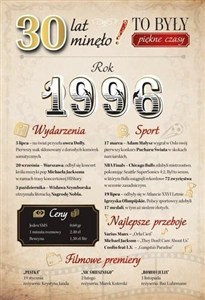 Obrazek Karnet Urodziny 30