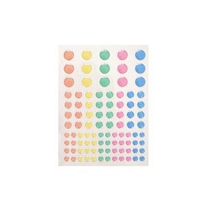 Obrazek Kropki samoprzylepne pastelowe
