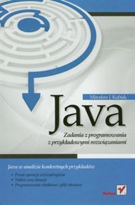 Bild von Java Zadania z programowania z przykładowymi