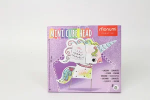 Obrazek Mini cube head jednorożec
