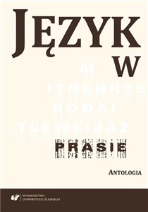 Bild von Język w prasie. Antologia