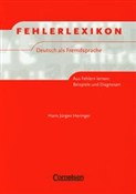 Fehlerlexi... - Hans Jurgen Heringer -  polnische Bücher