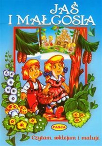 Obrazek Jaś i Małgosia Czytam wklejam i maluję