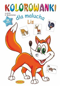 Obrazek Kolorowanki dla malucha Lis